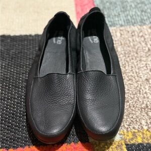 ARCHE French-Made Leather Women's Ballerina Loafers - 41 EU / 9.5 US